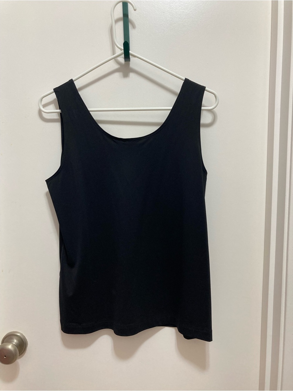 CHICO’S Black Tank Style Top. Size 2 - Picture 2 of 4